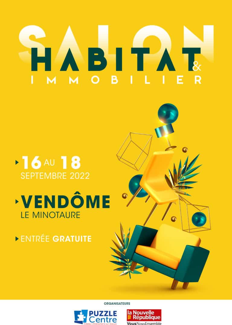 Le Salon de l’Habitat de Vendôme du 16 au 18 septembre 2022!